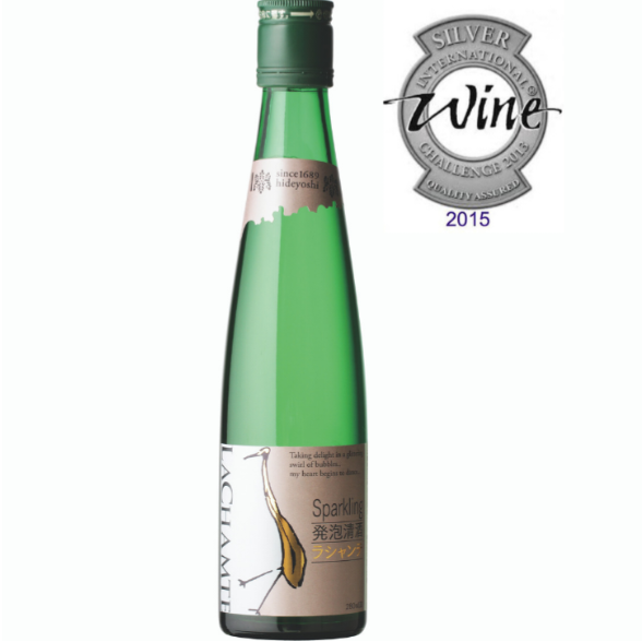 Hideyoshi Lachamte Sparkling Sake Semi-Sweet 280 ml