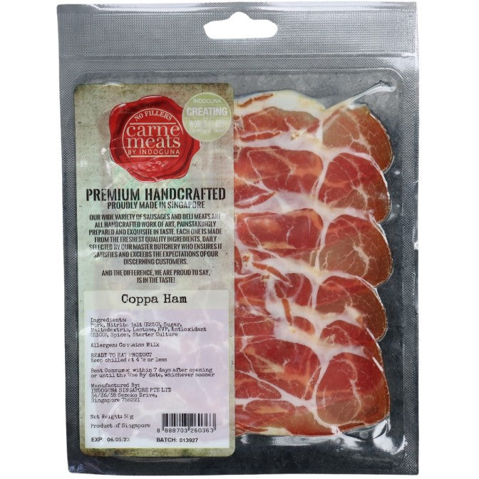 Carne Meats Coppa Ham (Air-Dried) 50g/pkt